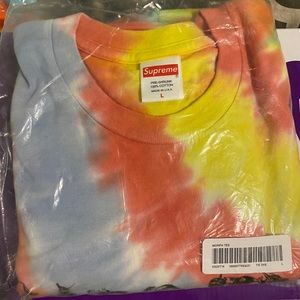 Supreme "Morph" short sleeve tie die tee